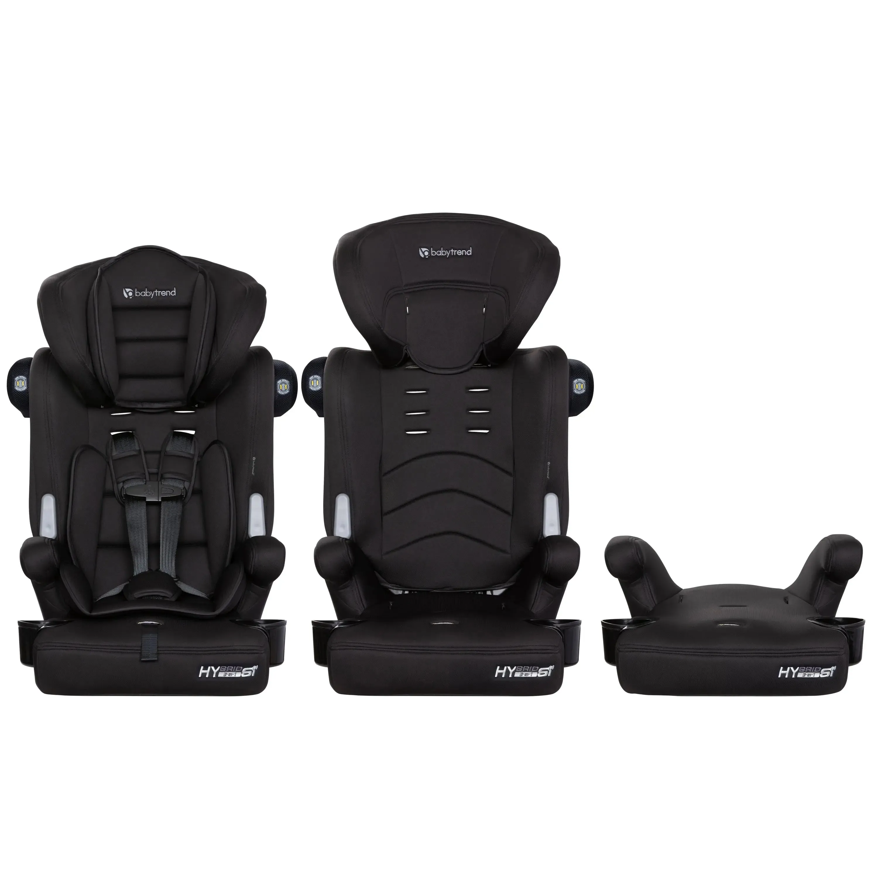 Hybrid™ SI 3-in-1 Combination Booster Car Seat with Side Impact Protection - Hoboken Black (Meijer Exclusive)