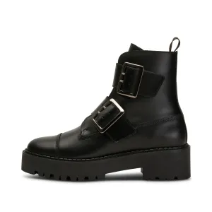 Ida Boot Leather - BLACK