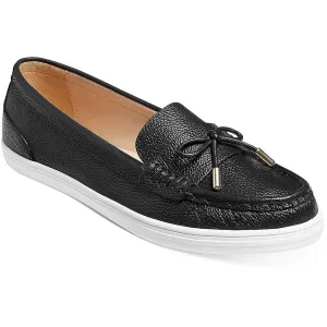 Jack Rogers Womens Remy Weekend Leather Bow Boat Shoes