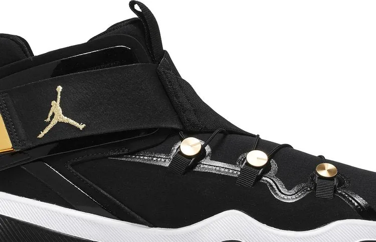 Jordan AJNT 23 Black Metallic Gold sneakers, black