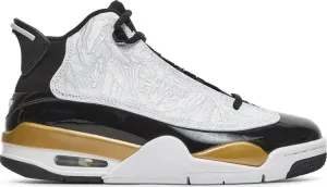 Jordan Dub Zero GS Metallic Gold sneakers, black