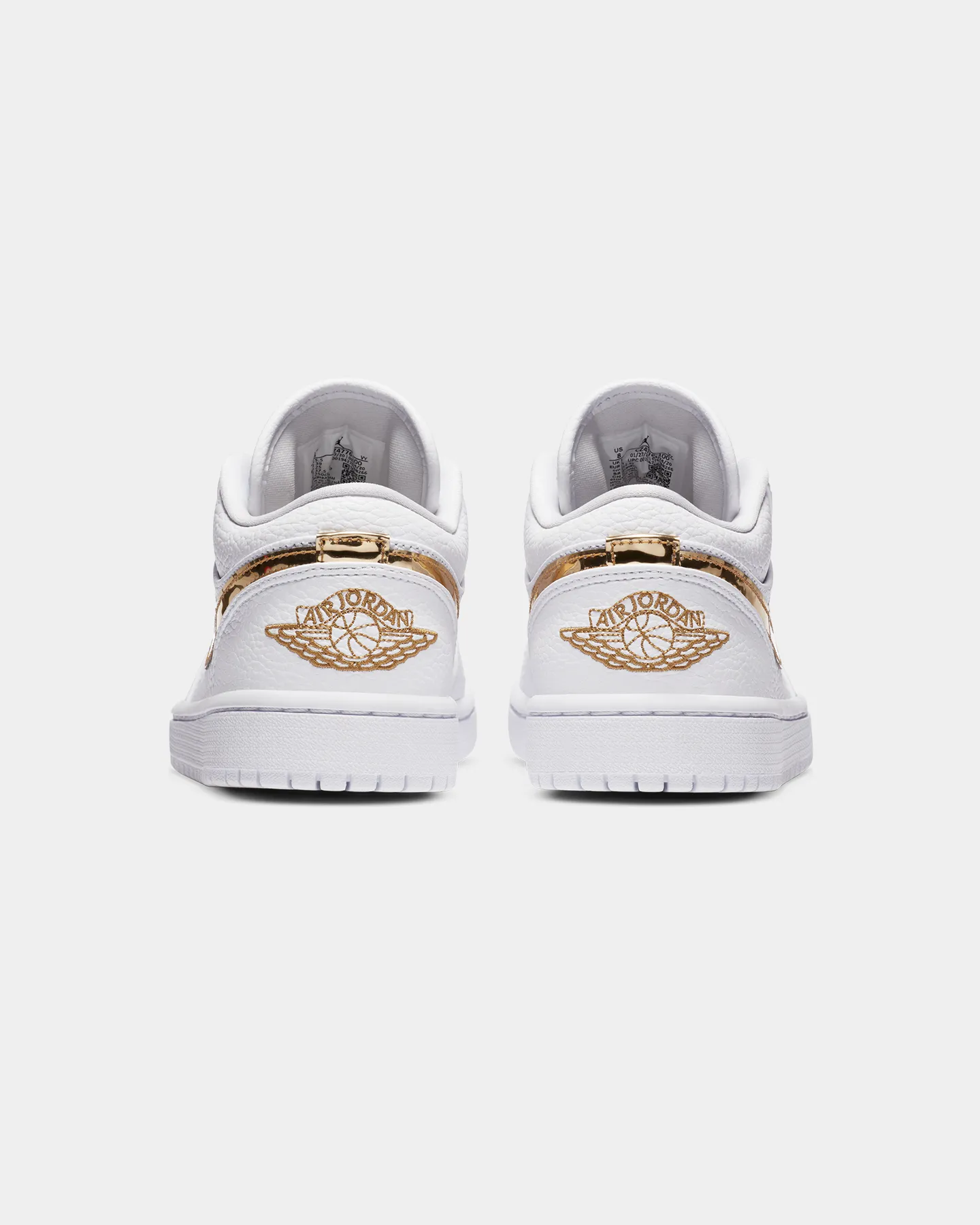 Jordan Women's Air Jordan 1 Low SE "Metallic Gold" White/Metallic Gold