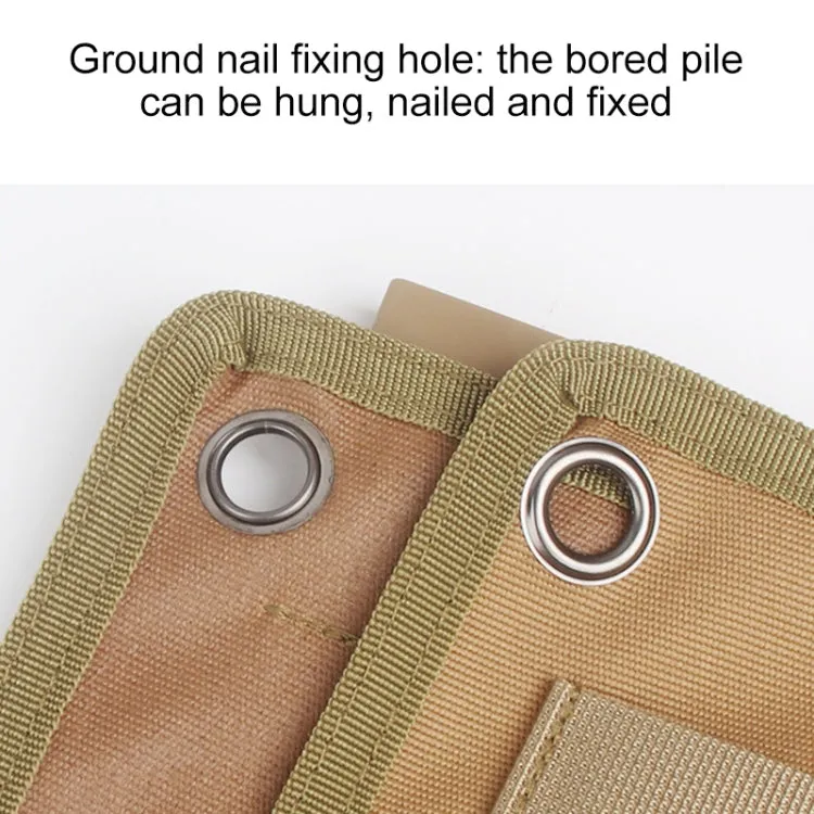 KOSIBATE H148 Outdoor Training Field Double-sided Waterproof Camping Mat(Khaki)