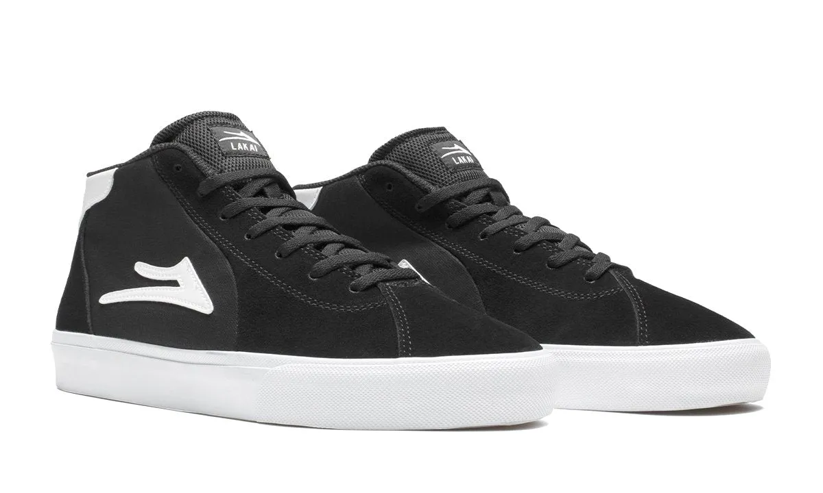 Lakai Flaco II Mid Black Suede