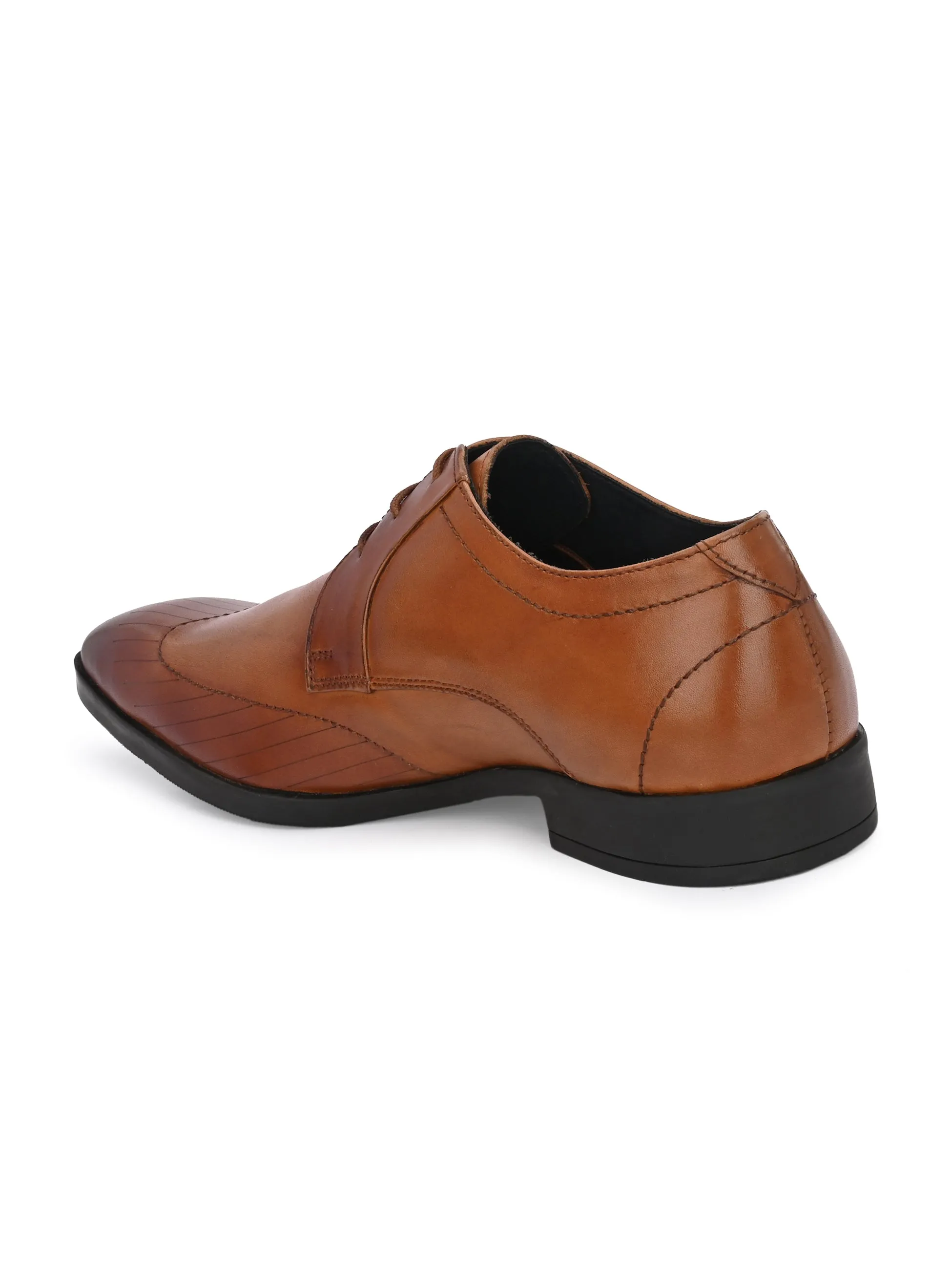 Lane Tan Derby Shoes