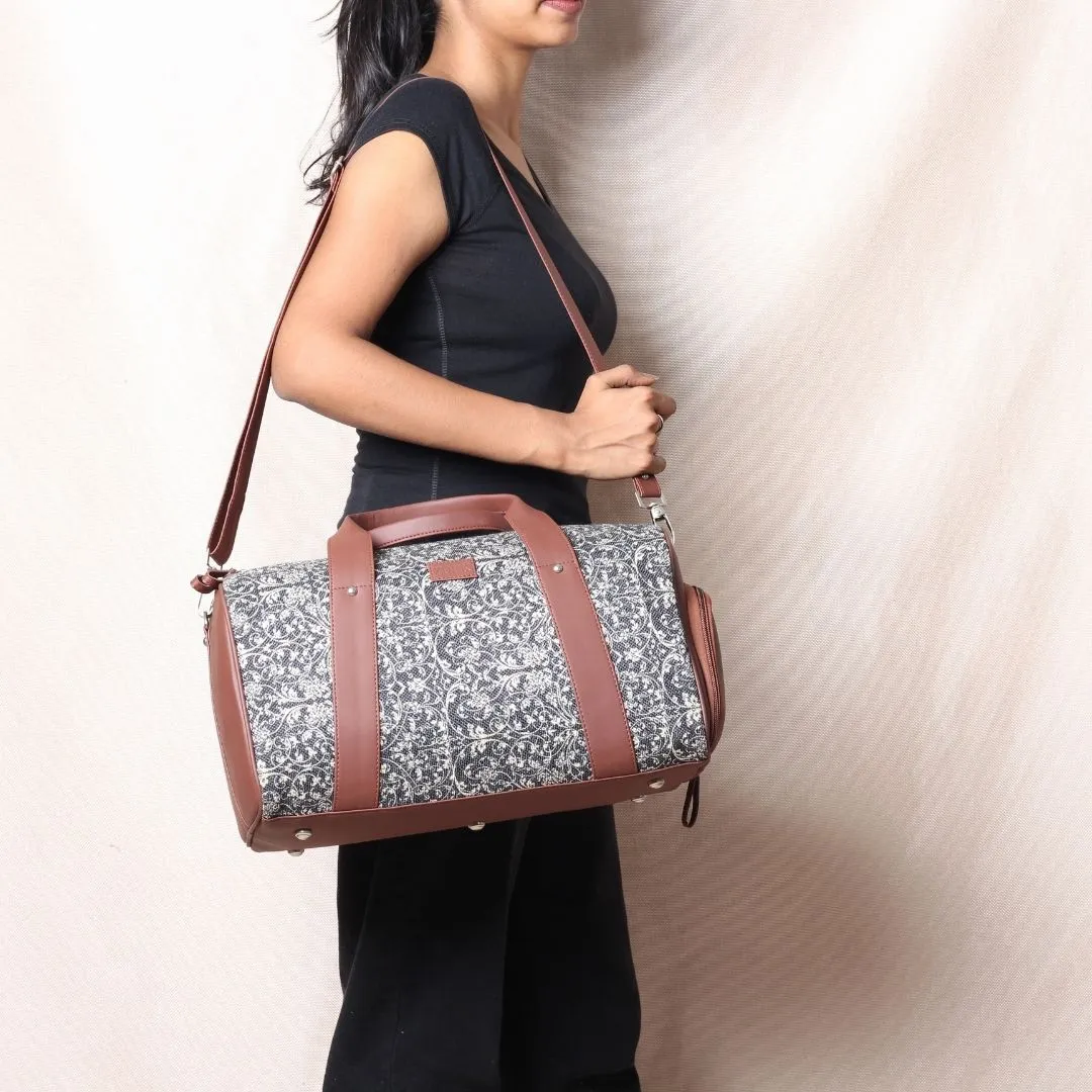 Lattice Lace Medium Duffel Bag