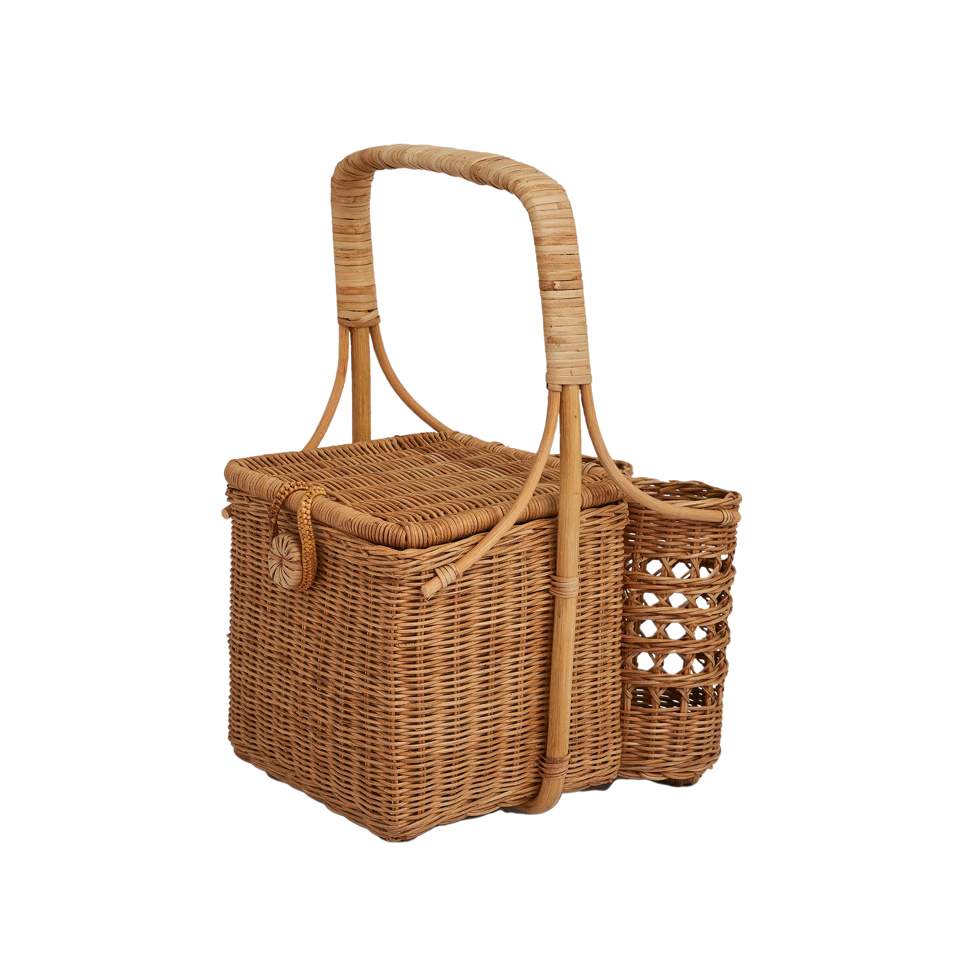 Lovers Woven Picnic Basket