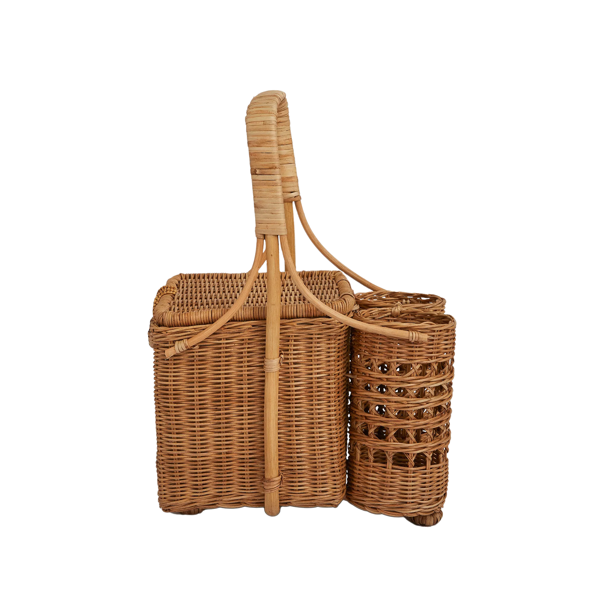 Lovers Woven Picnic Basket