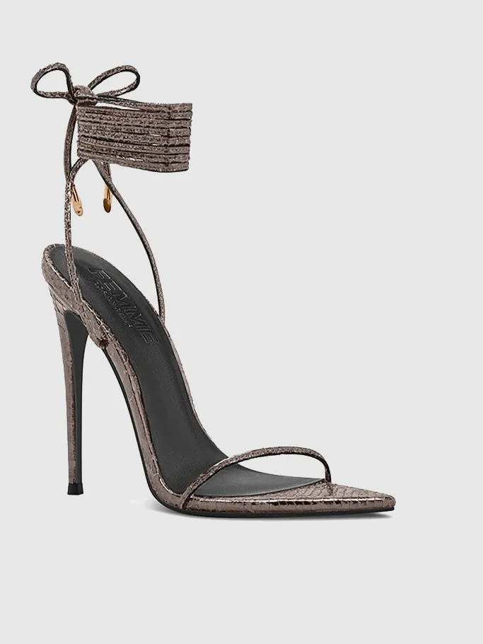 Luce Minimale - Metallic Python en Gris