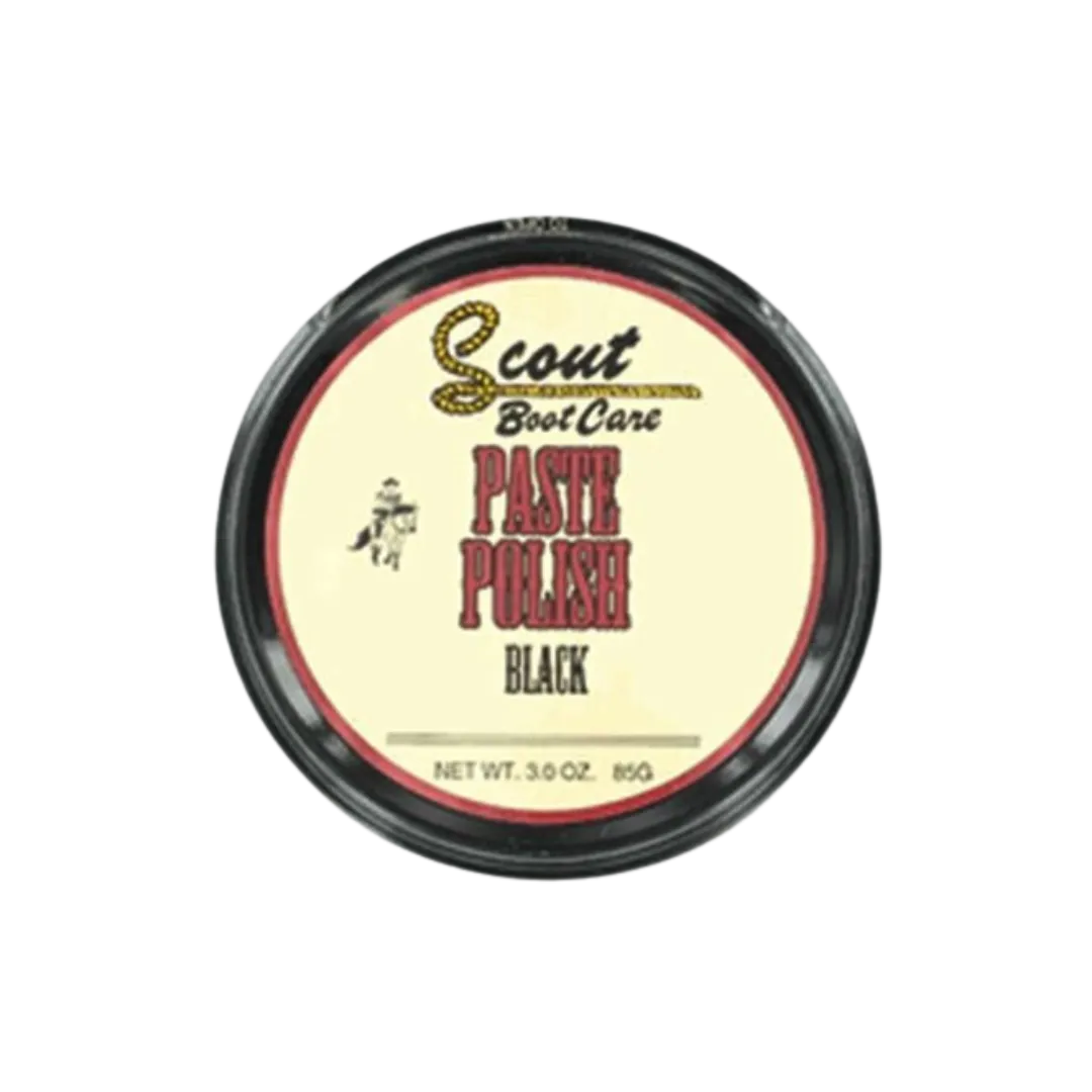 M&F Scout Boot Black Paste Polish