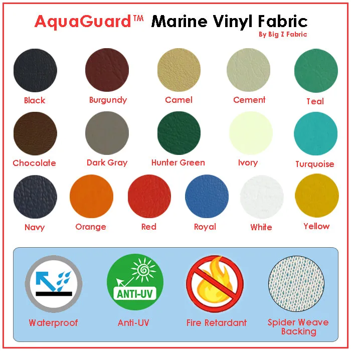 Marine Vinyl - Auto/Boat - Upholstery Fabric / Coffee / By The Roll - 30 Yards