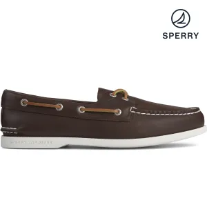 Men's Authentic Original PLUSHWAVE Boat Shoe - Brown (STS22198)