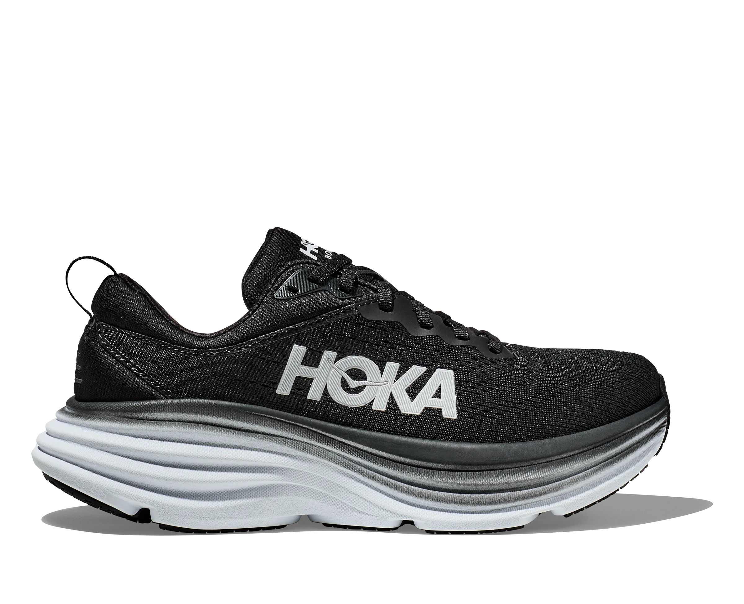 Men's HOKA Bondi 8 (Wide - 2E) - 1127953-BWHT