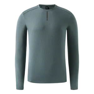 Men's SI-1 Thermal L/S Base Layer Effulgent-Rainstorm Ash