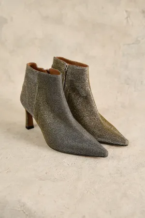 Metallic Ankle Boot