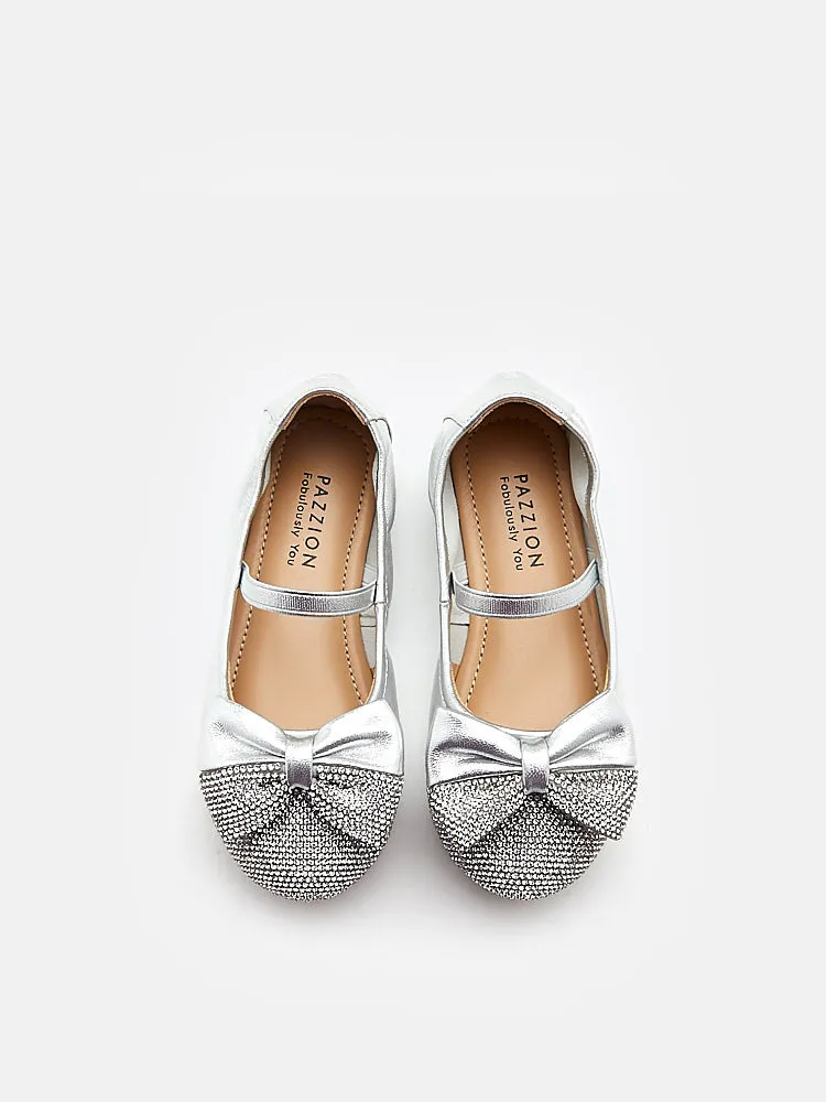Mini Ayelet Diamante Mary Jane Ballerinas