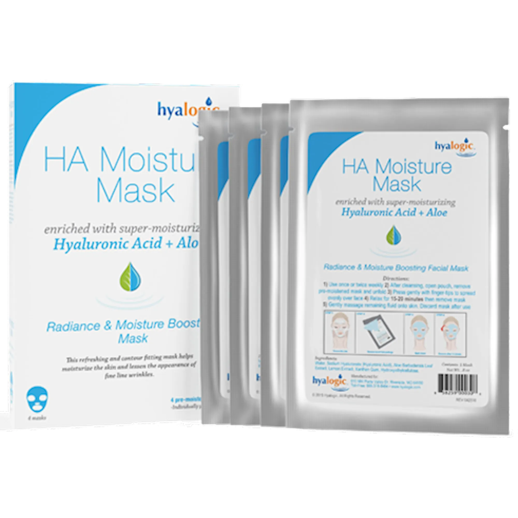 Moisture Mask w/ HA 4 pack