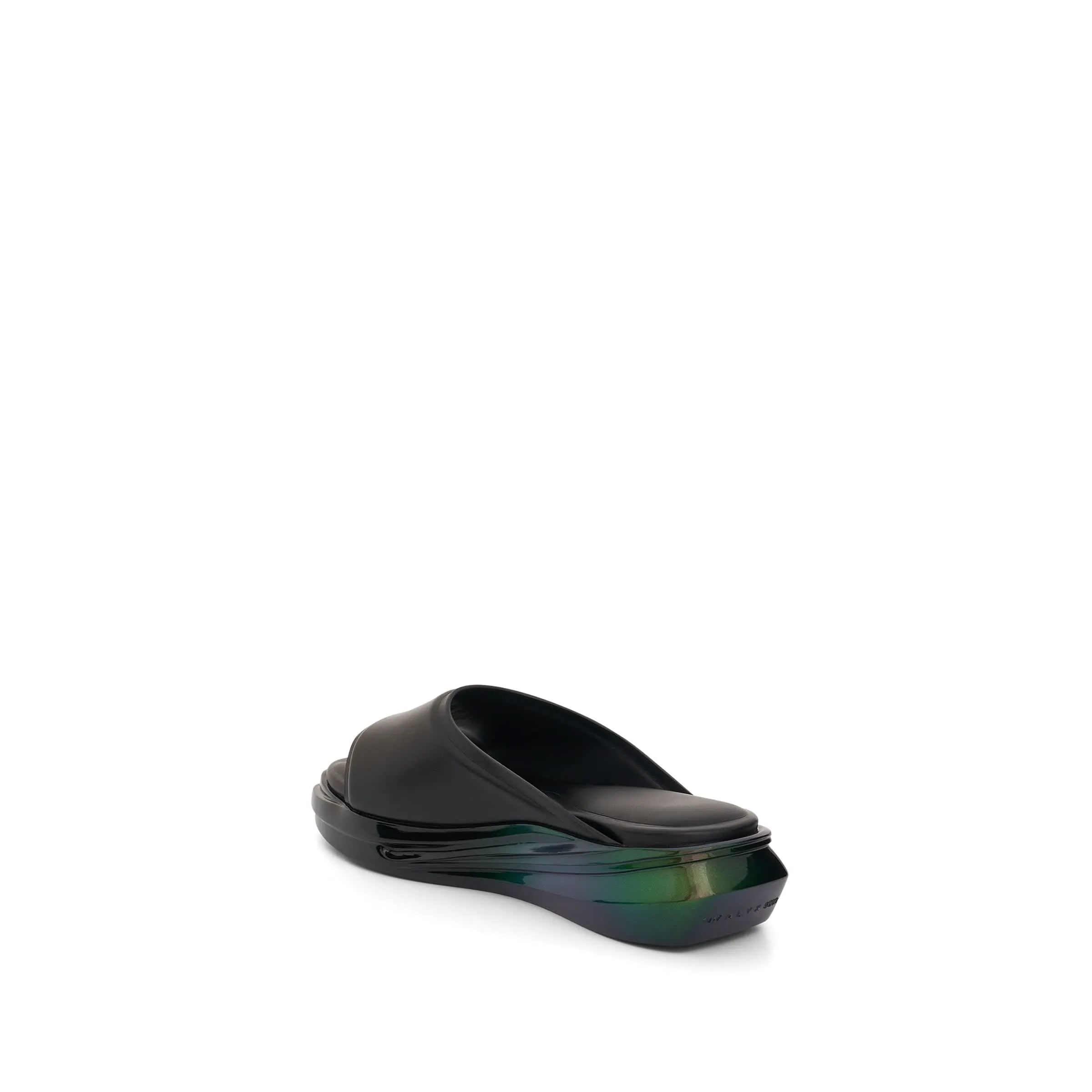 Mono Slide in Black/Military Green