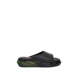 Mono Slide in Black/Military Green