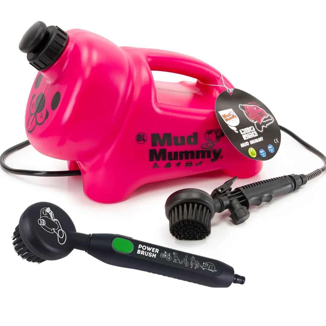 Mud Mummy® 8Litre Original   Power Brush Bundle