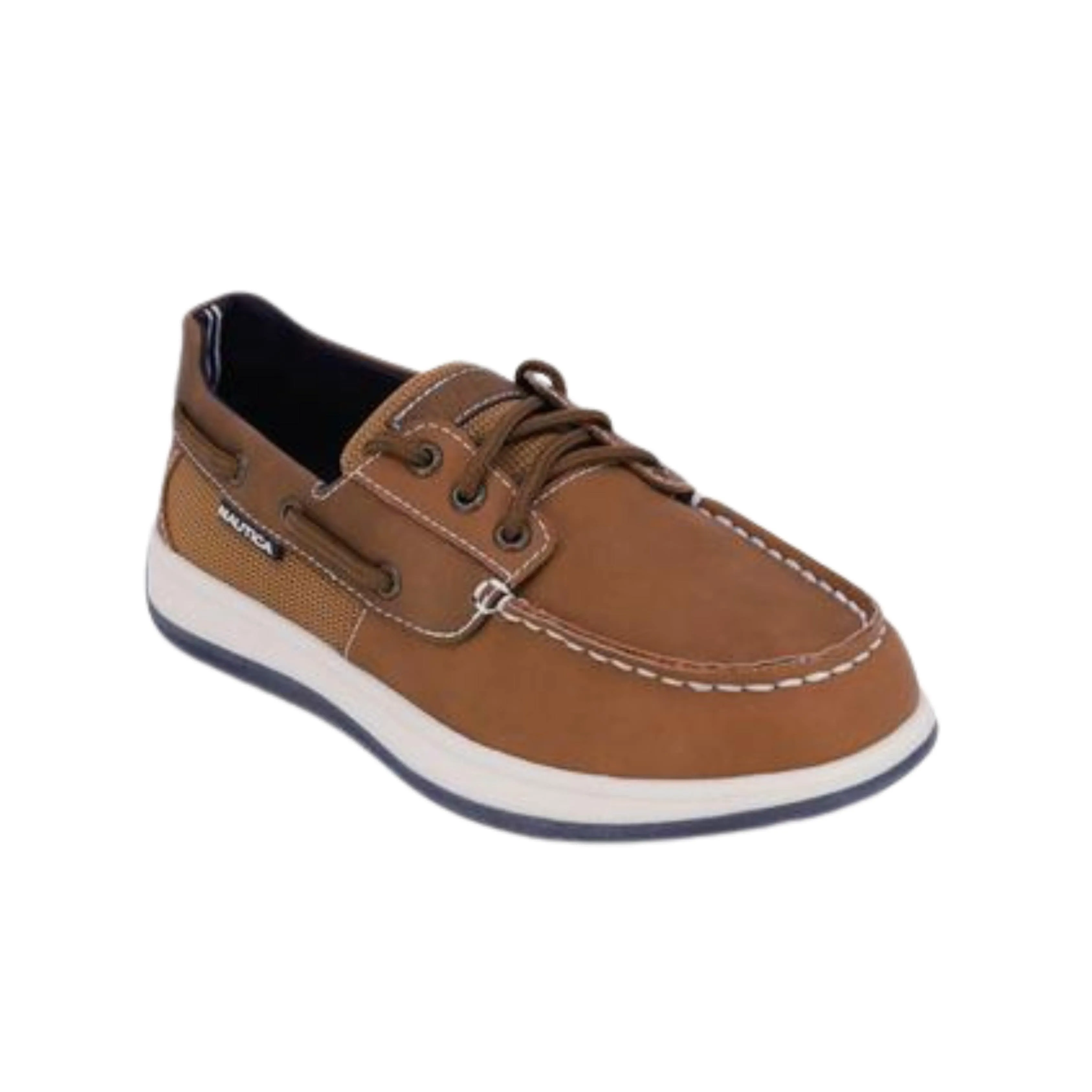 NAUTICA -Kids -   Slip-on Boat Shoe with Decorative Laces