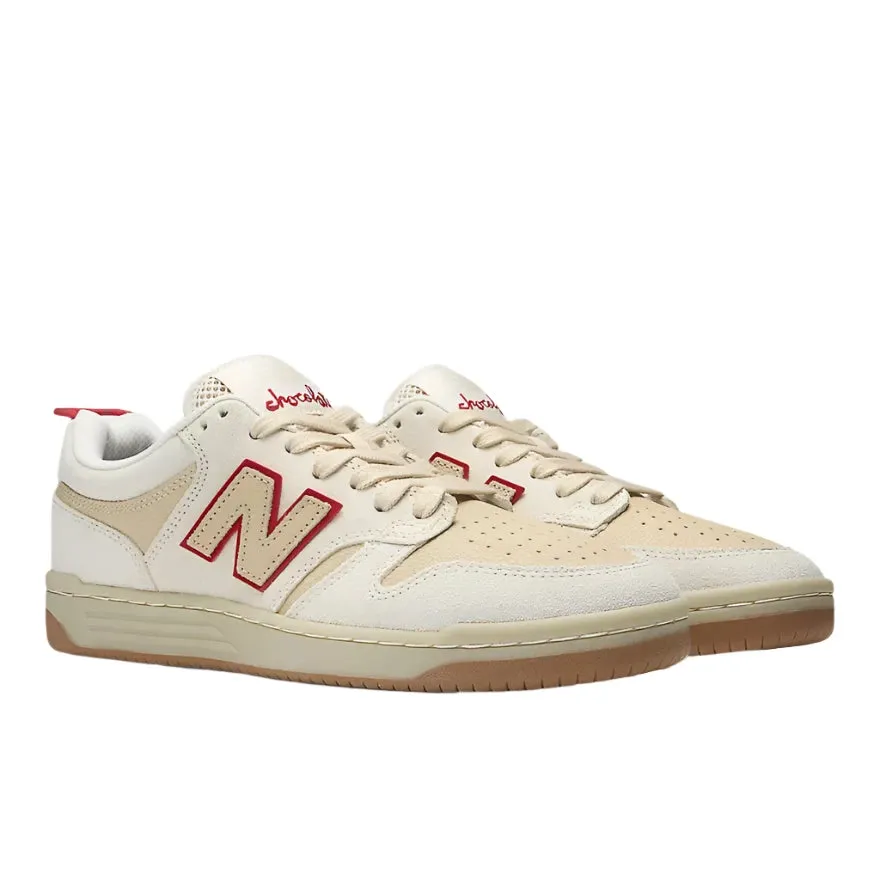 NB NUMREIC 480 Shoes Sea Salt/Red