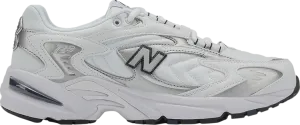 New Balance 725 'Metallic Silver White' sneakers, white