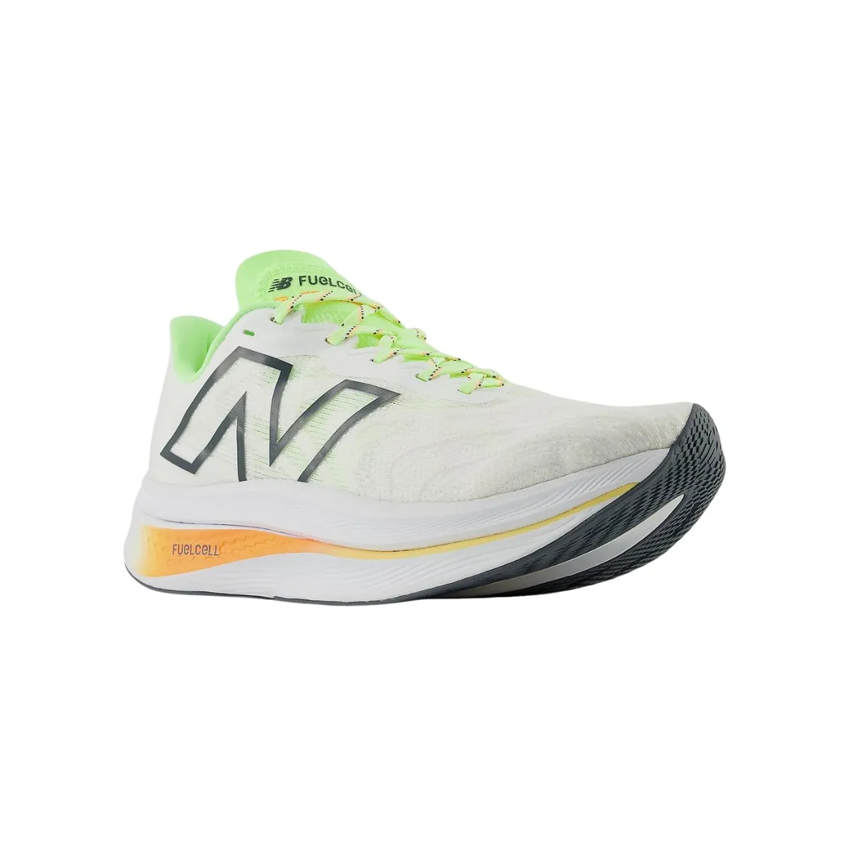 New Balance FuelCell SuperComp Trainer v2 White Green Sneakers SS24