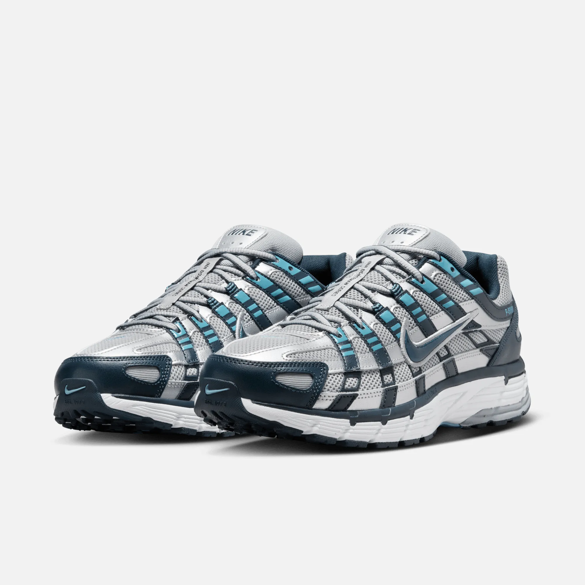 Nike P-6000 Armory Navy Flat Silver