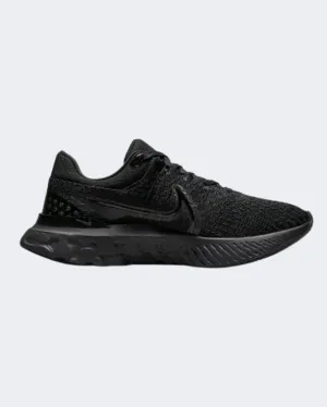 Nike React Infinity Flyknit 3 Women Running Shoes Black Dd3024-005