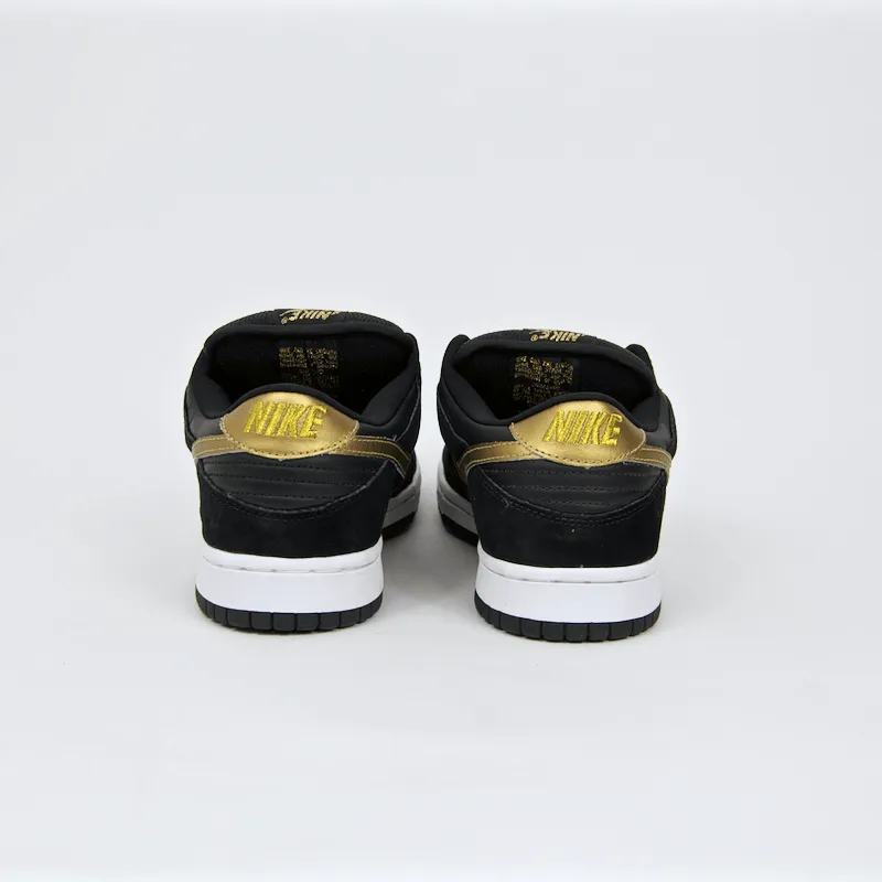 Nike SB - Dunk Low Pro SB 'Takashi' Shoes - Black / Metallic Gold - Black