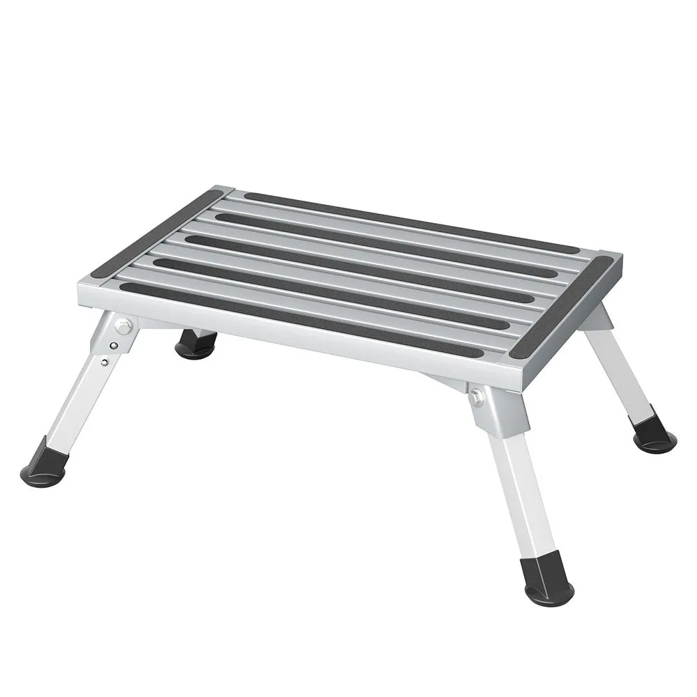 Non-Slip Folding Aluminium Step Stool for RVs - Weisshorn