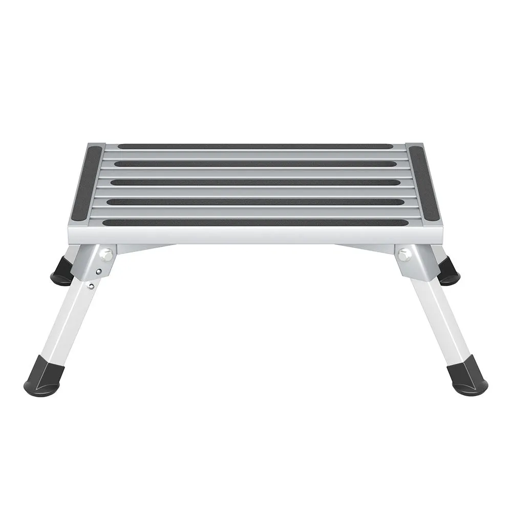 Non-Slip Folding Aluminium Step Stool for RVs - Weisshorn