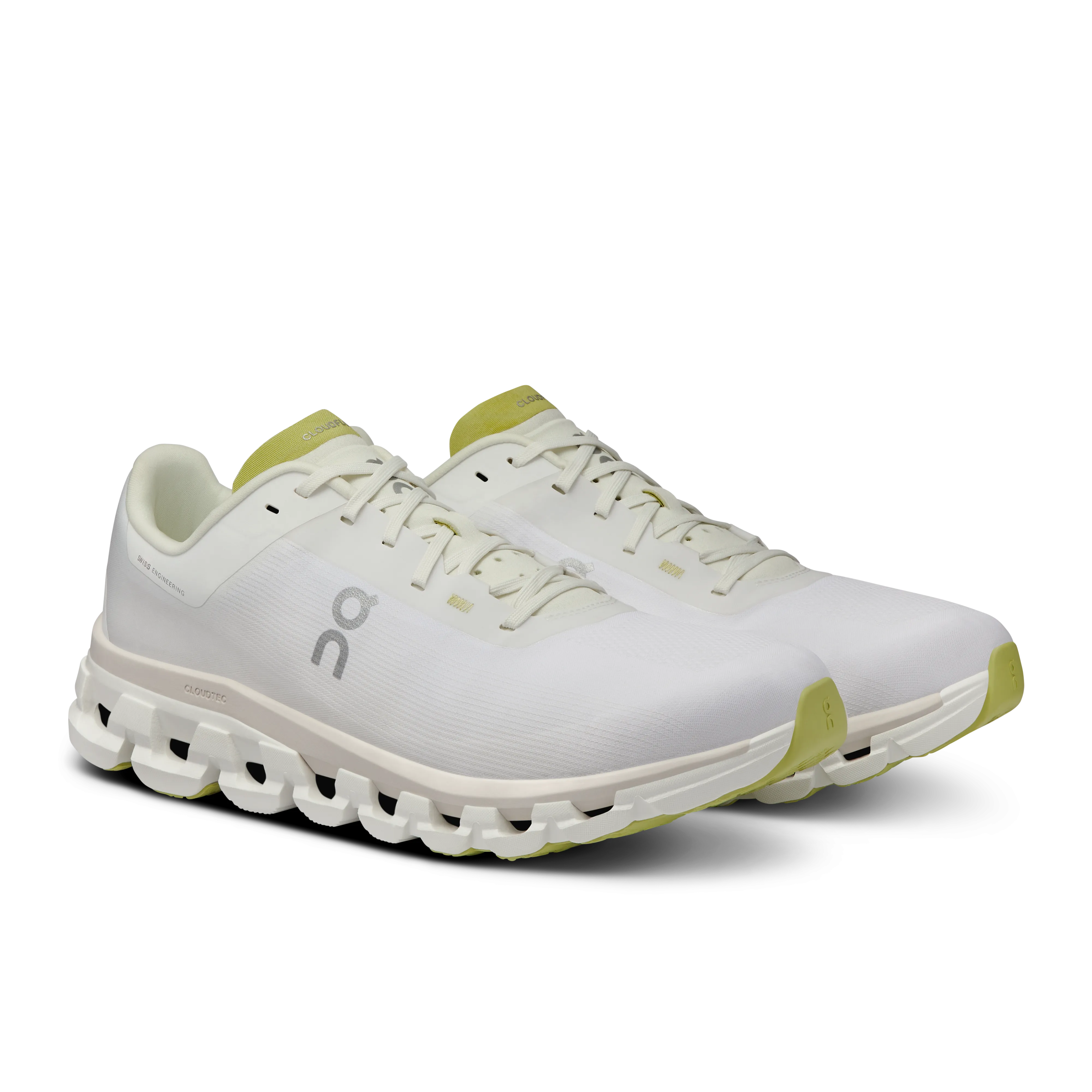 On Running Men's Cloudflow 4 Shoes - White / Sand