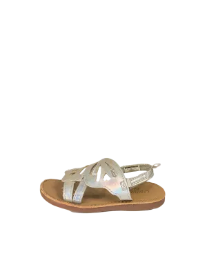 Osh Kosh, Girls' Butterfly Wing Sandal, Size 8 (Approx. Age 3-4)