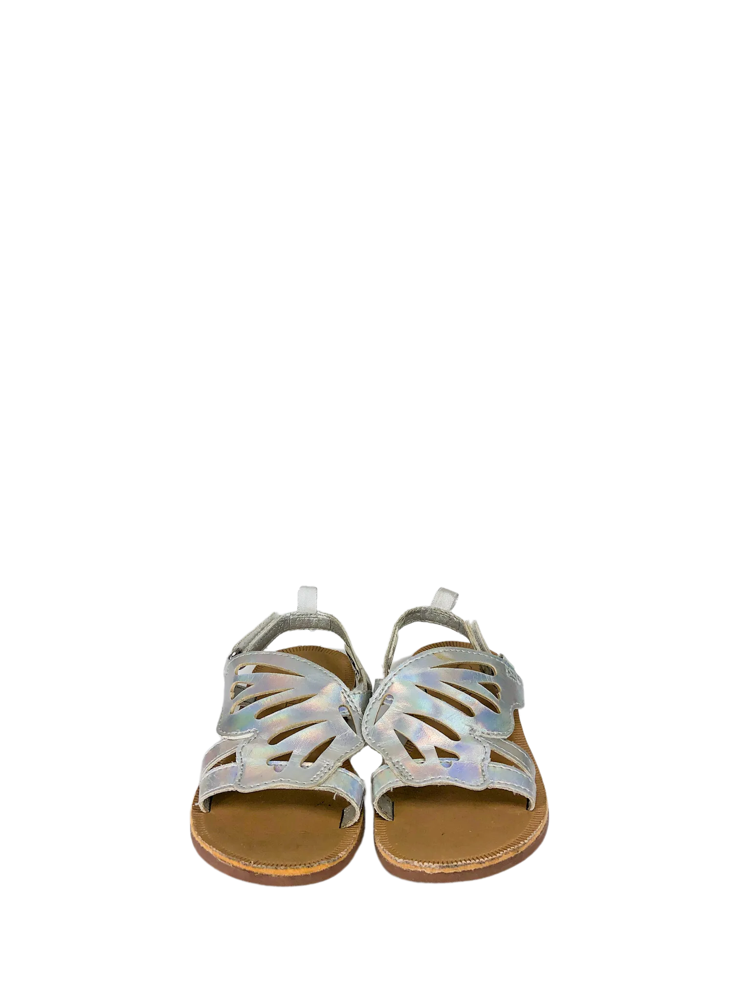 Osh Kosh, Girls' Butterfly Wing Sandal, Size 8 (Approx. Age 3-4)