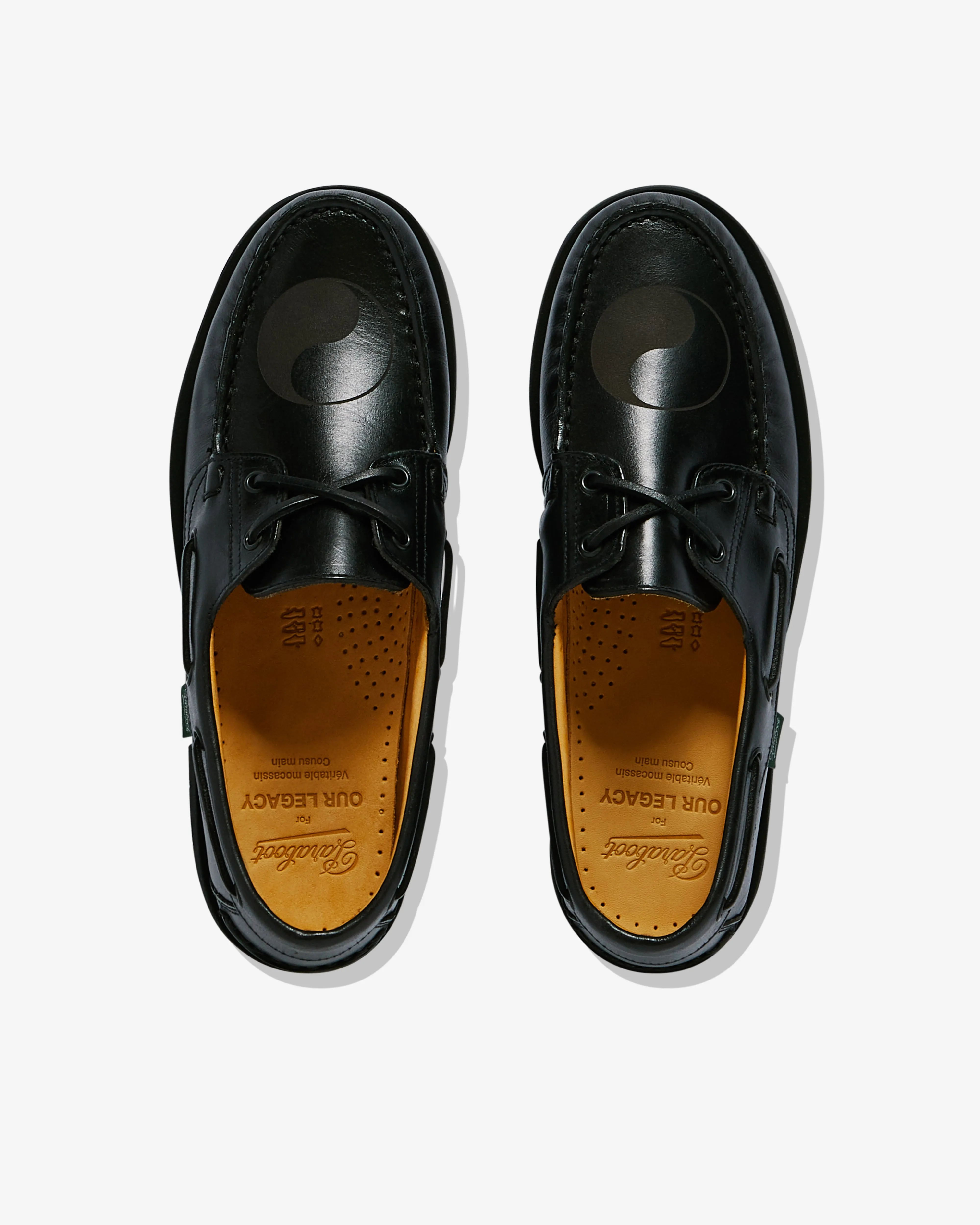 Our Legacy - Paraboot Malo Boat Shoe - (Black)