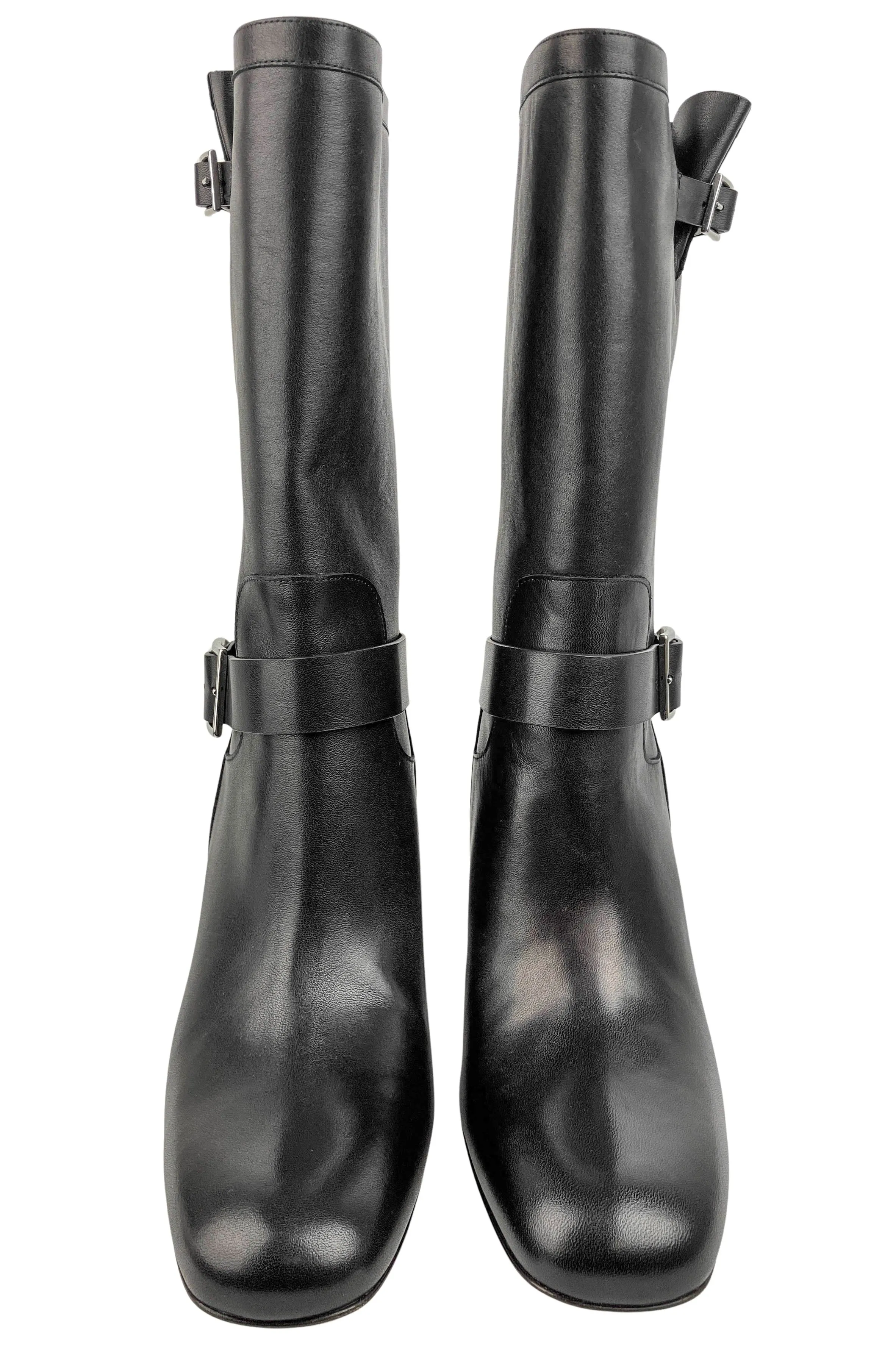 Paul Andrew Biker Boots in Black