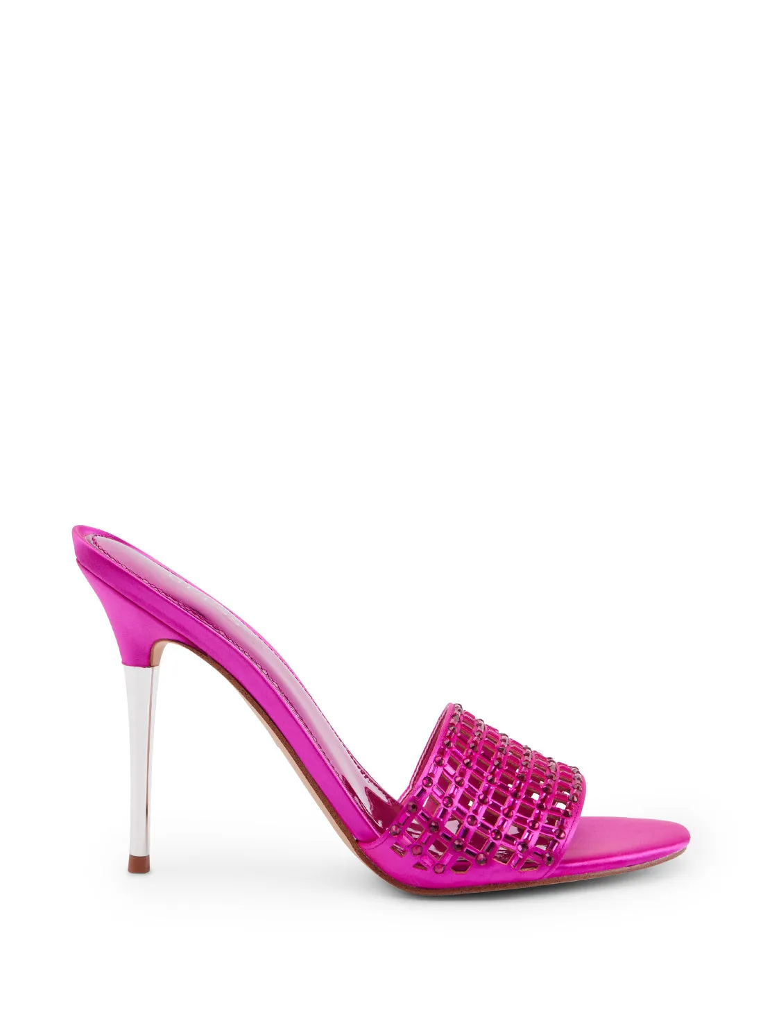 Pink Mably Crystal High Heels