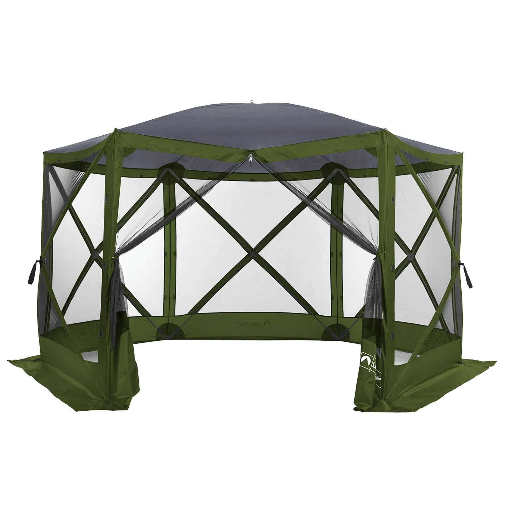 Pop-Up 6-Sided Screen Shelter, Camping Gazebo