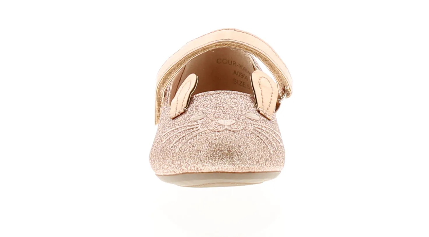 Princess Stardust Mousey Rose Gold Novelty Ballerina Party Shoes