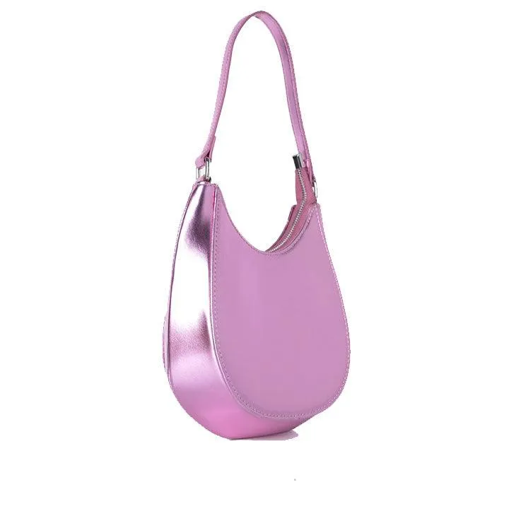 PUBLIC DESIRE THE METALLIC ZETA PINK BAG