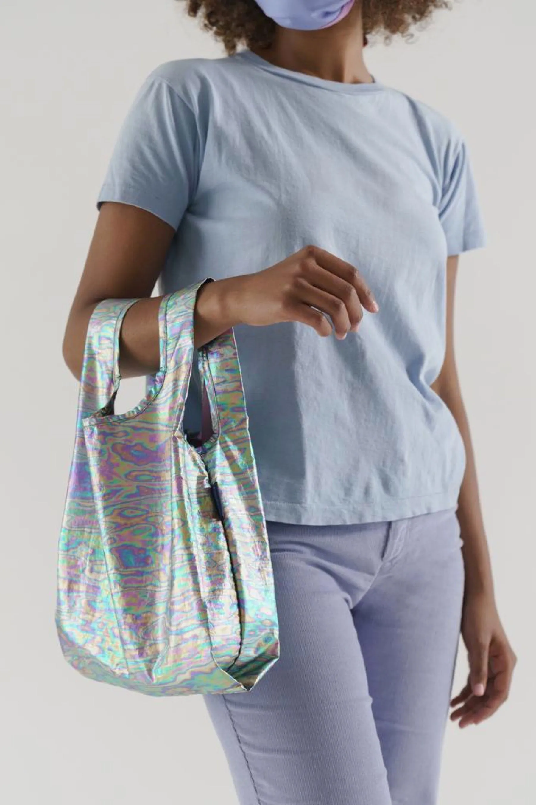 Rainbow Metallic Baby Baggu