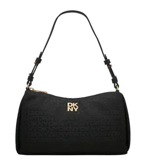 Remy Top Zip Satchel Jet Black/Black