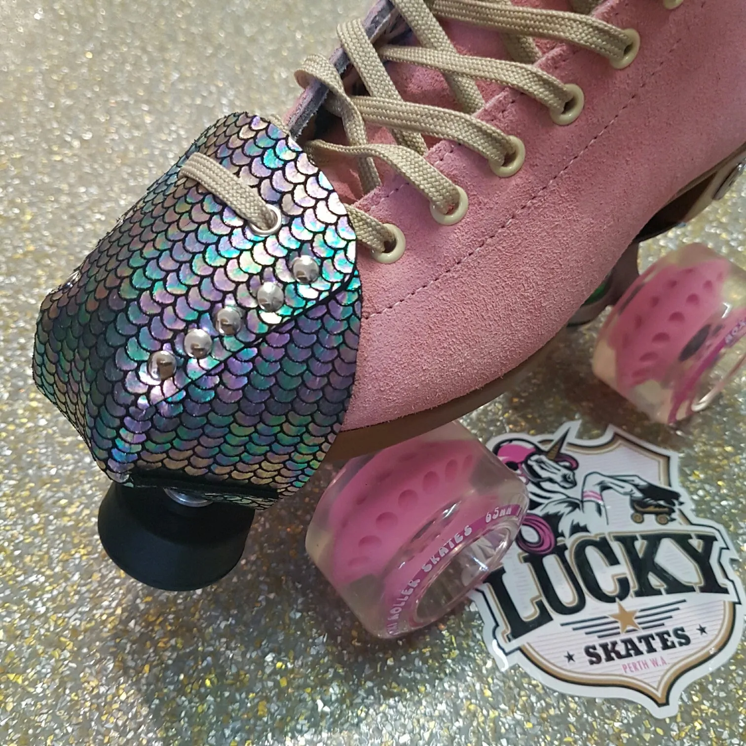 Rollerstuff Metallic Mermaid Toe Caps