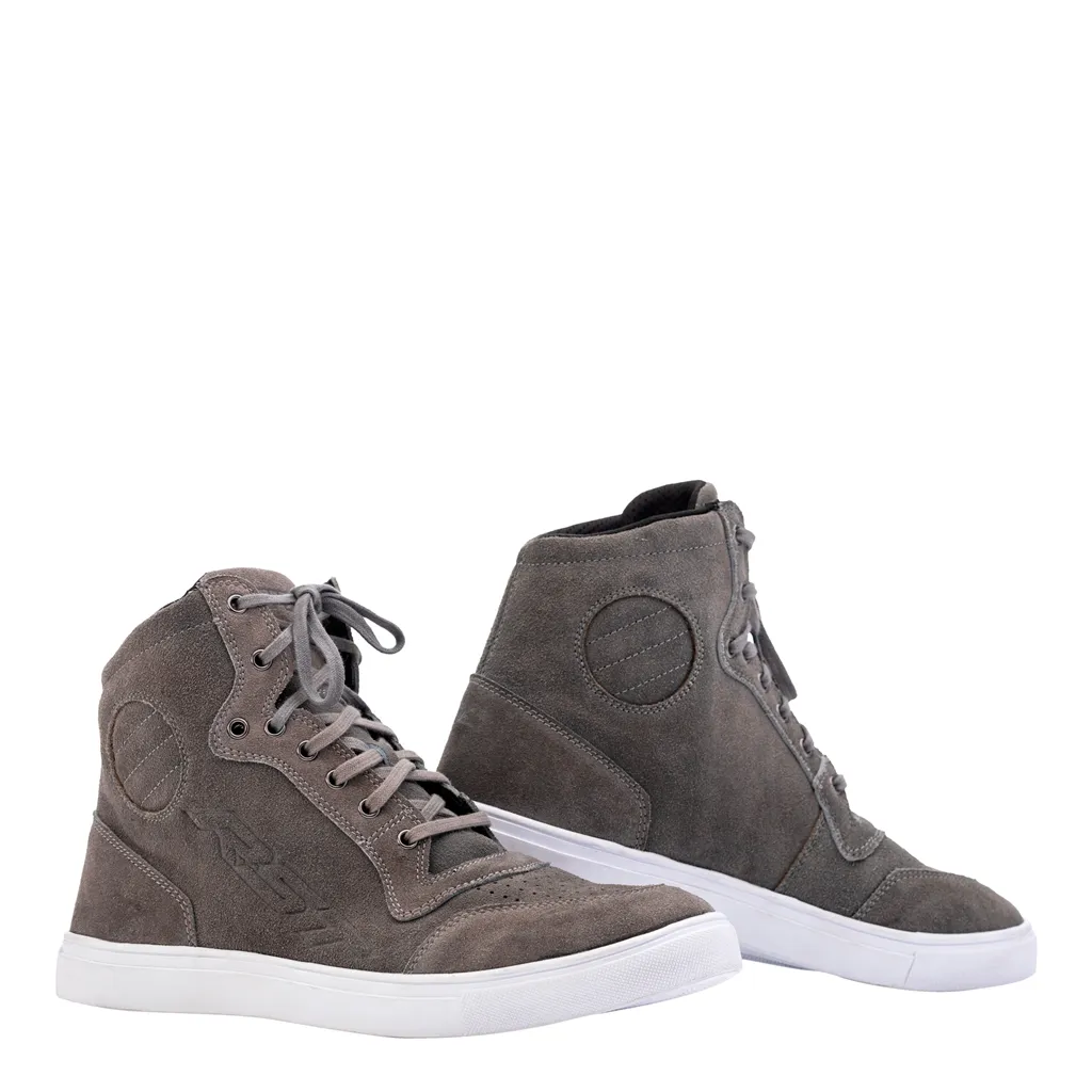 RST Hitop Moto Sneaker Urban Boots Suede - Grey