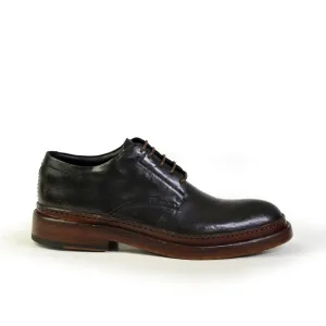 SAM BLACK DERBY SHOES