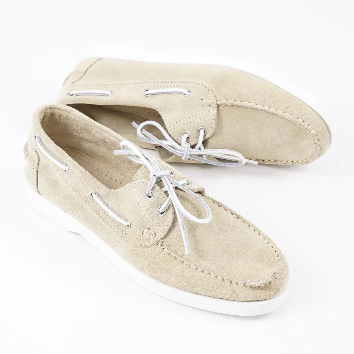 Sartorio Calf Suede Boat Shoes