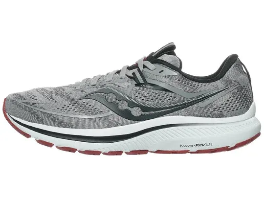 Saucony | Omni 21 | Men's | Alloy/Garnet