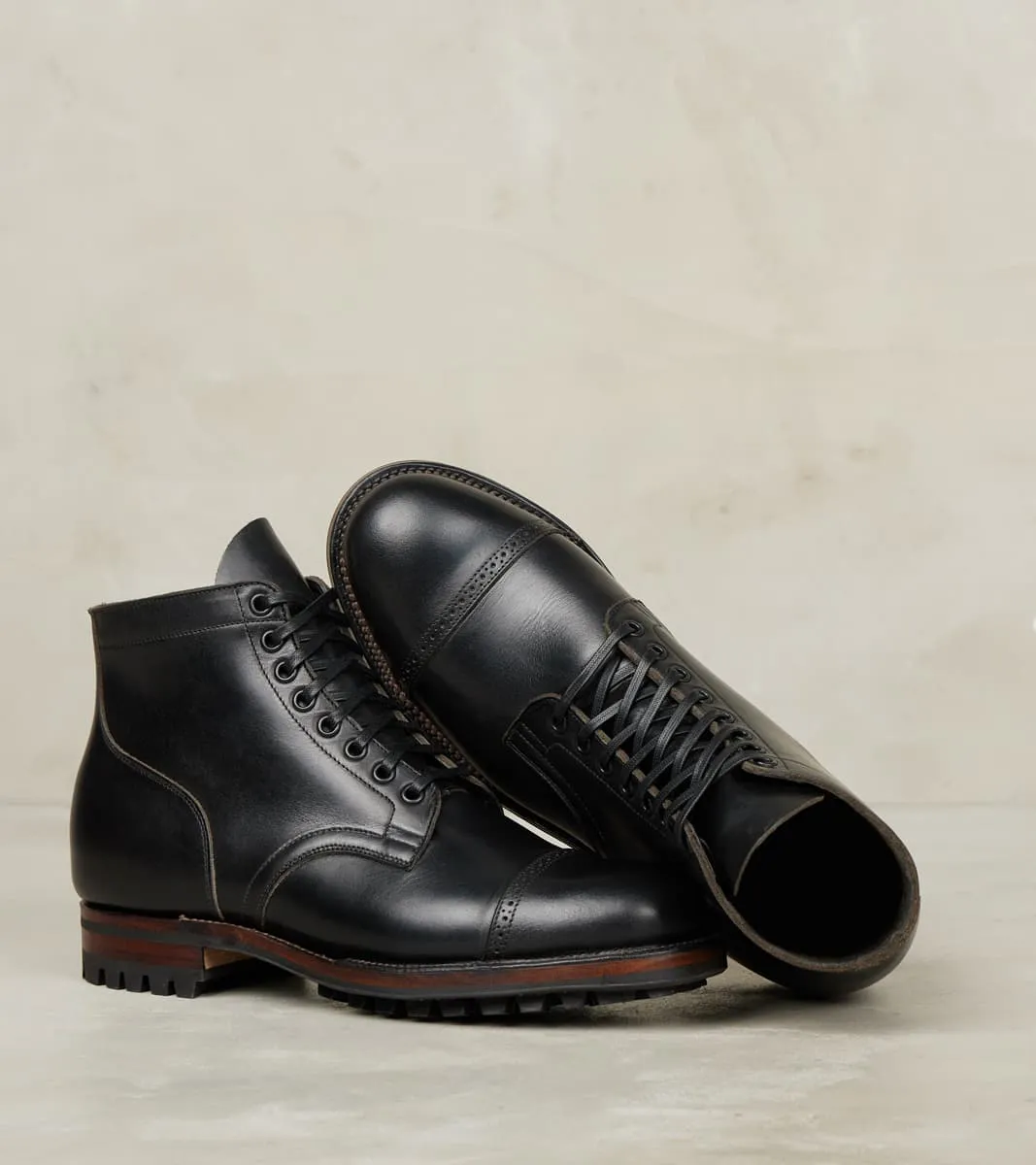 Service Boot - 2030 - Commando - Horween Black Wooly CXL